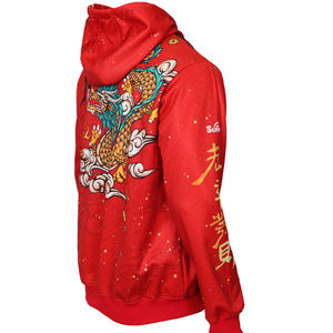 Sudadera con Logotipo Personalizado, Nuevo Diseño, Mezcla de Algodón y Poliéster de Alta Calidad, Ecológica, Transpirable, Impresión Digital con Estampado Animal, Secado Rápido - Product Image 6