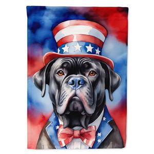 Cane Corso Patriotique Américain Jardin Drapeau Multicolore Boîte Aux Lettres Décorative Cour Bannière pour Patio Oeuvre Fleur Lits Taille pour Cour - Product Image 1