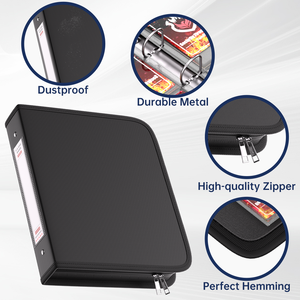 YIHUAXING American Straight Hair impermeable ignífugo deportes Trading Card Binder coleccionable <span class=keywords><strong>Anime</strong></span> Star Card Storage Filing - Product Image 5