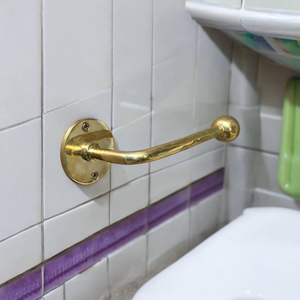 Classic Brass Toilet Paper Holder Wall Mounted Bathroom Fixture Antique Finish Heavy Duty <b>Bathtub</b> <b>Accessory</b> - Product Image 5