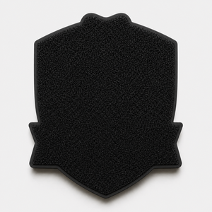 Patch en PVC Oxytag, motif crâne avec chapeau, à coudre, design en relief, noir, prix de gros, personnalisable OEM, meilleur patch en PVC, prix abordable - Product Image 5