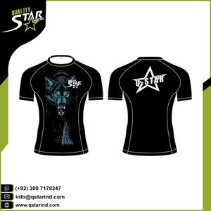 Nouveaux Rashguards En Gros À Manches Longues Rash Guard Pour Hommes Respirant Personnalisé Meilleure Qualité Rashguards - Product Image 2