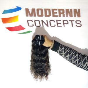 100% Unprocessed Raw Virgin Indian Temple Remy <b>Hair</b> <b>Extensions</b> Natural <b>Curly</b> Bundles & Straight Body Wave Styles - Product Image 3