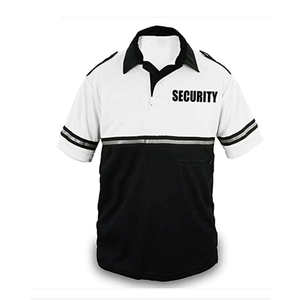 Camiseta Polo de Seguridad con Logotipo Estampado de Verano Oem, 100% Algodón, Corte Clásico, Camisetas Polo para Guardias de Seguridad, Ropa de Trabajo - Product Image 2