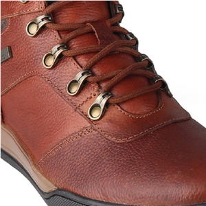 Botas Resistentes Color Bronceado para Hombre, Calzado Casual Contemporáneo, Diseño Cómodo hasta el Tobillo para Viajes, Caminatas y Actividades al Aire Libre - Product Image 6