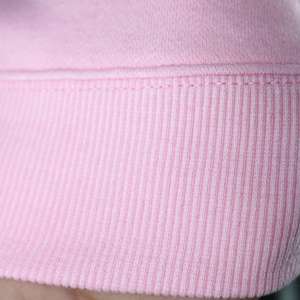 SPEECH PINK <b>Mock</b> <b>Neck</b> Sweatshirt 100% WHITE Applique Embroidery wide <b>neck</b> Sweatshirt Finer Threads - Product Image 5