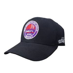 Casquette de baseball ajustable à deux tons en toile non structurée, style hip-hop, broderie personnalisée, logo unisexe - Product Image 1