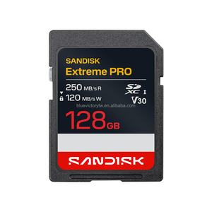 การ์ด SD Extreme Pro UHS-I 128GB 250MB/s(อ่าน), 120MB/s(เขียน), รุ่น SDSDXXJ-128G-GSCIN - Product Image 1
