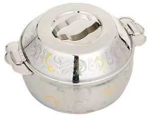 Elegant <b>Table</b> Metal Hot Pot Premium Design Insulated Food Casserole Dining Serving Bowl Category - Product Image 4