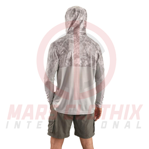 Sudadera de Pesca Transpirable con Estampado Digital Personalizado para Hombre, Sudadera de Pesca con Diseño de Camuflaje por Sublimación Personalizada para Hombre - Product Image 2