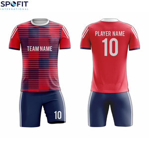 Tenue de football de qualité supérieure, uniforme sportif léger en polyester avec logo personnalisé et design par sublimation - Product Image 1