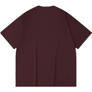 220G Combed Organic Men's T-Shirt Short Sleeve O-Neck Regular Fit Breathable Quick Dry Eco-Friendly Casual Trendy Silk Screen - Product Image 3