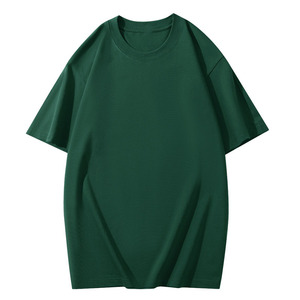 เสื้อยืดคอตตอนแท้ 210 กรัม แขนสั้นทรงหลวม ไหล่ตก ผ้าคอตตอนหวีอย่างดี รับปักโลโก้ตามแบบ OEM พร้อมพิมพ์ลาย - Product Image 3