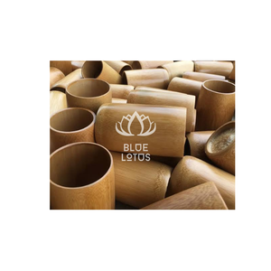 Vaso de Bambú Premium, Reutilizable, Natural, para Café, Té y Agua, Venta al Por Mayor para Exportación - Product Image 1