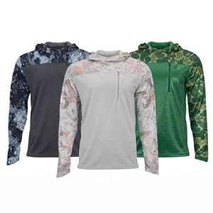 Hoodie de pêche léger sur mesure pour hommes, séchage rapide, manches longues, pour sports de plein air - Product Image 1