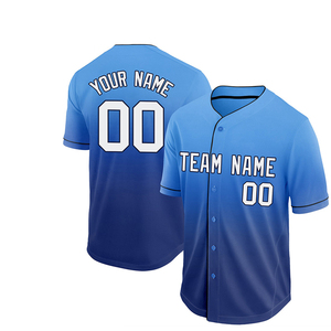 Maillot de baseball et de softball le plus vendu, séchage rapide, vêtements de sport personnalisés, respirant, uni, maillot de baseball et de softball - Product Image 4