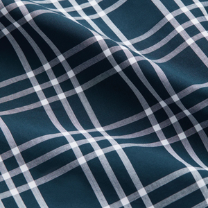 Ensemble de pyjamas classiques pour hommes, manches longues, vêtements de nuit de qualité supérieure, 100% coton, vente en gros, décontracté, rayé, séchage rapide, bleu français - Product Image 6