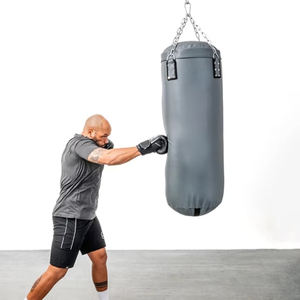 Venta Directa de Fábrica, Sacos de Boxeo de Cuero Resistente de Alta Calidad Personalizados, Alta Elasticidad, Diseño Moderno para Entrenamiento de Boxeo - Product Image 3