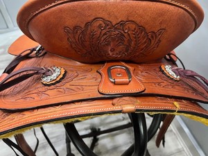 Silla de Montar para Caballos Estilo Western Personalizada, Precio Mayorista Disponible, Hecha en Uttar Pradesh - Product Image 6
