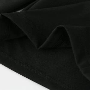 Conjunto de 2 piezas de verano para hombre, camiseta transpirable Unisex con bloqueo de Color, pantalones cortos, ropa de calle bordada con logotipo personalizado, informal, sólido, OEM - Product Image 6