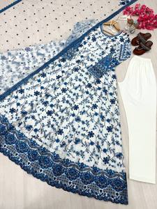 Standard Quality Long Indian Clothing Women Salwar Suit for Festival and Party Wear From Indian Supplier - Product Image 6
