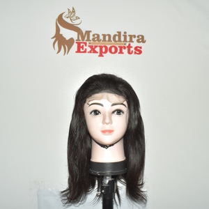 Cheveux naturels bruts Remy, cuticules alignées, vierges non traités, HD pour machine de fusion de dentelle, double trame, cheveux humains indiens de temple - Product Image 1