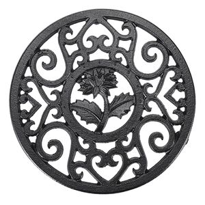 Creative Design Aluminum Trivets Rustic Finished For Heat Resistant <b>Table</b> <b>Mats</b> Trivet Hot Pot Holder for Home & Restaurant Use - Product Image 5