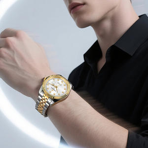 Nouvelle montre automatique pour homme, design de carnaval, bracelet en or de luxe, lumineuse, mouvement Seiko, étanche 5 bars - Product Image 6
