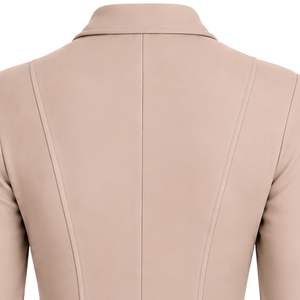 Veste d'équitation beige pour femme, blazer d'équitation sur mesure, manteau professionnel pour concours d'équitation, vente en gros personnalisée, mode - Product Image 4