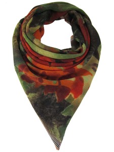 Trendy Designer Lowellcraft Women's Custom Size Color High Quality Long Printed knitted <b>scarf</b> Stole for Winter Summer Spring - Product Image 3