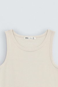 2025 Summer Women's Square Collar Short Canvas Fashion Casual Small Strap Tank <b>Top</b> - Product Image 3