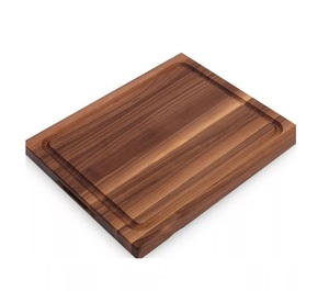 Planche à découper en bois au design magnifique, finition noyer, pour hacher et trancher, durable, écologique, en gros - Product Image 3