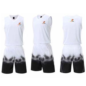 Tenue d'équipe de haute qualité, ensemble uniforme de basketball 100 % polyester, unisexe, sur mesure, vente en gros, grandes tailles, vêtements de sport, uniformes de basketball - Product Image 1