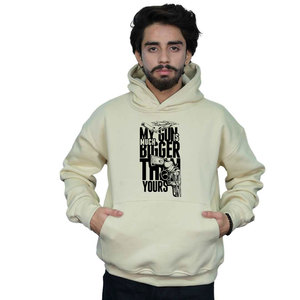 Sudadera con Capucha Unisex de Felpa Francesa con Bolsillo Frontal Estampado, Corte Regular, Informal, 100% Algodón, Diseño de Calaveras, 350g, Ropa de Otoño - Product Image 1