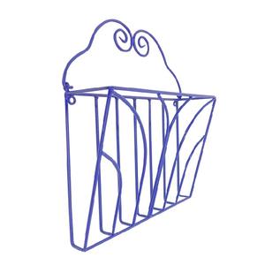 Panier mural fonctionnel en métal pour l'organisation de la maison, rangement décoratif et utilisation murale pour gagner de la place - Product Image 1