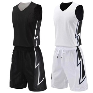 Conjunto de Uniformes de Baloncesto Reversibles para Hombre Adulto 2026, Trajes Deportivos Transpirables de Doble Cara para Equipo - Product Image 3