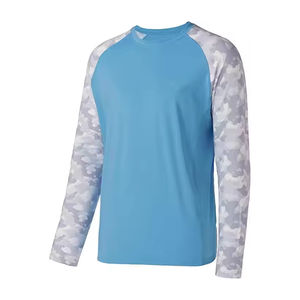 Camisa de Pesca de Manga Larga para Hombre, Talla Grande, Sublimada, Transpirable, de Secado Rápido, Antibacteriana, de Spandex/Poliéster, Impermeable, al por Mayor - Product Image 3