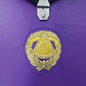 Étuis violets pour Grand Maître des Francs-Maçons MM/WM et du Grand Maître Provincial (Tenue de Cérémonie Provinciale) - Product Image 3
