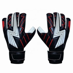 Wholesale High Quality Goalkeeping <b>Gloves</b> Front Palm 4mm German <b>Latex</b> Backhand Silicon Inject Negative Cut Custom Made Design - Product Image 2