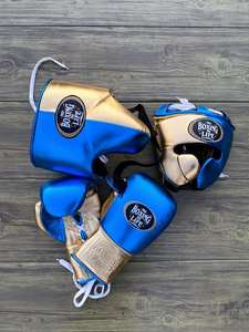 Ensemble de boxe de haute qualité, très vendu, nouveau, de qualité supérieure, No Boxing No Life, en cuir de vache véritable, pour le sparring - Product Image 5