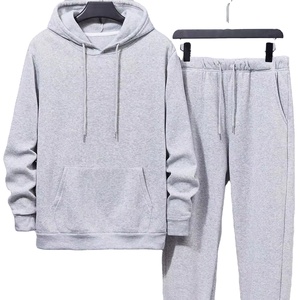 Conjunto Deportivo Unisex con Logotipo Personalizado al por Mayor, Ropa Deportiva para Entrenamiento, 100% Algodón Felpa, Transpirable e Impermeable - Product Image 1