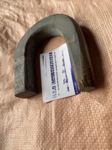 Mango de cuerno de búfalo sin terminar con forma de nariz, ideal para manualidades personalizadas y producción de bastones hechos a mano. - Product Image 2