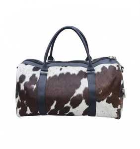 Bolsa de Viaje Deportiva Grande de Cuero Genuino con Cierre de Cremallera, Ligera y de Gran Capacidad, Modelo LHODB-0057 - Product Image 2