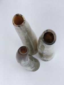 Porte-plantes artisanal en corne de buffle, récipient décoratif rustique rond pour la décoration de la maison, artisanat naturel écologique - Product Image 5