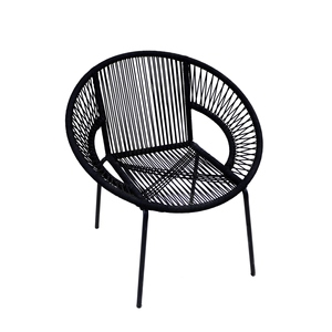 All Weather Modern Rattan Lightweight Kitchen Outdoor Bistro Set Comfortable Patio Garden Leisure Chairs Balcony Furniture - Product Image 3