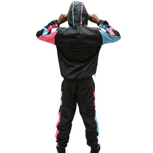 BRUNCHES SPORTS Conjunto Deportivo de Nylon Personalizado a la Moda, Chaqueta Cortavientos y Pantalones Deportivos para Hombre, Ropa Deportiva Casual de Verano, Servicio OEM, Venta al Por Mayor - Product Image 3