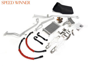 SpeedWinner High Performance <span class=keywords><strong>Oil</strong></span> <span class=keywords><strong>Cooler</strong></span> Kit Radiador para NISSAN Skyline GT-R35 VR38DETT Onda Box/Transmissão <span class=keywords><strong>Oil</strong></span> Cooling Kit - Product Image 2