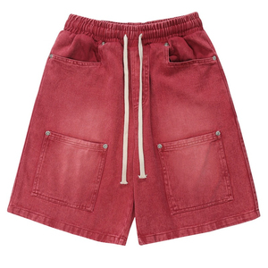 Ropa de Verano a la Moda para Hombre, Pantalones Cortos de Mezclilla al por Mayor, Nuevo Diseño, Pantalones Cortos Casuales para Hombre, Precio al por Mayor con Personalización - Product Image 4