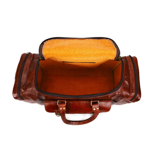 Men Duffle <b>Bag</b> Cattle Leather Weekend Overnight <b>Bag</b> Crazy Horse Leather Traveling <b>Bag</b> for Men - Product Image 1