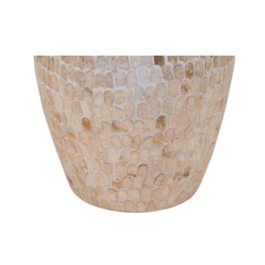 Jarrón de Flores Incrustado con Nácar de Primera Calidad, Artesanía Vietnamita, Decoración para el Hogar con Madreperla - Product Image 3